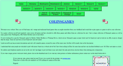 Desktop Screenshot of colinsgames.co.uk